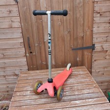 Micro Kick Scooter Kickboard Swiss Orange 20kg Max . 