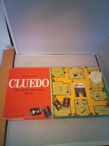 Cluedo vintage 1975 long box - long,