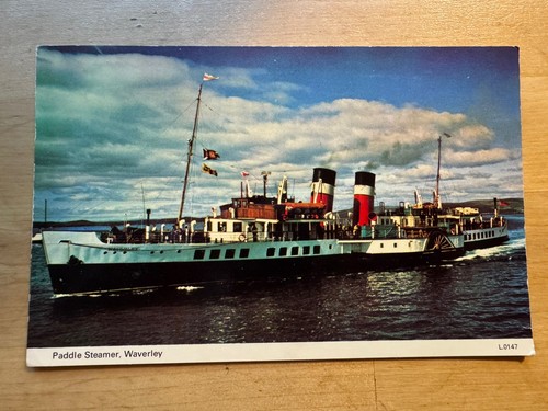 Postcard waverley paddle - -,