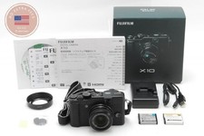 [NEAR MINT in BOX] Fuji Fujifilm X10 12.0MP Digital Camera Black From JAPAN