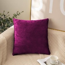 Crushed Velvet Cushion Covers