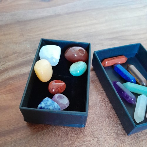 14pcs quartz crystal - 14pcs, chakra