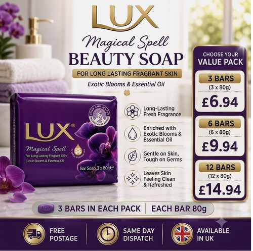 Lux magical spell beauty soap - beauty,