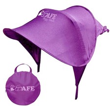 iSafe Zeta Pushchair Stroller Buggy Pram Sun Shade UPF 50 Plum Purple BNIP