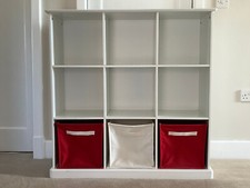 Pre-owned Great Little Trading Co. Abbeville Nine Cube Storage unit, White