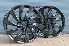 Volkswagen Rosario style R17 5x112 alloy wheels 4x17'' black rims Seat Skoda