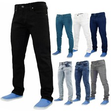 Mens Jeans Stretch Slim Fit
