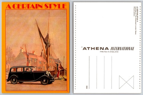 Vintage car thames barge - &,