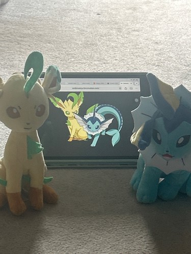 Pokemon plush vaporeon and - plush,