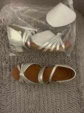 Girls Size 32 Ballroom Silver