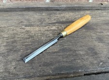 Vintage 5/8” Marples Bevel Edge Firmer Wood Chisel Carpenters Old Tool￼
