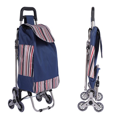 Shopping cart trolley with - shopping,