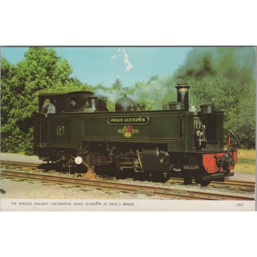 Postcard rheidol railway - postcard,