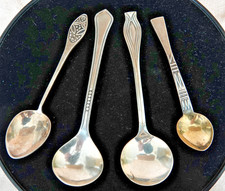 4 VINTAGE COLLECTORS SPOON