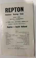 Programme for a Grand Open