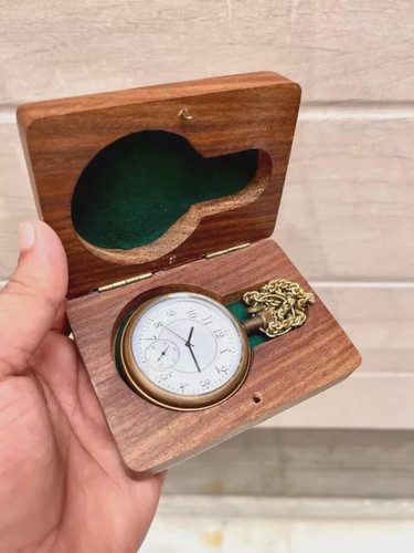 Handmade vintage elgin pocket