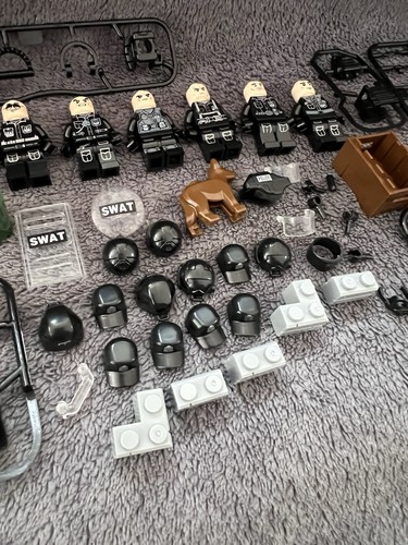 Lego minifigures swat custom - swat,