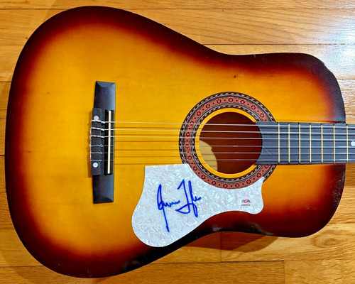 James taylor signed acoustic - james,
