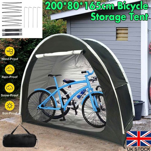 Outdoor bike storage shed - bike,