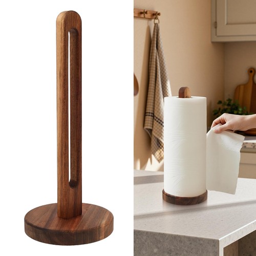 Wood kitchen roll holder - roll,