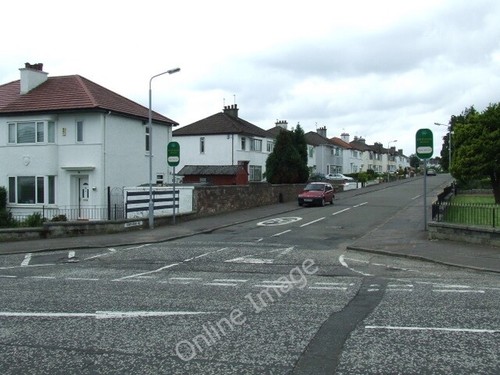 Photo 6x4 kinpurnie - kinpurnie, road