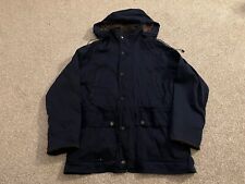 Barbour Breathables T31 Berwick Endurance Blue Hooded Jacket Size UK Small