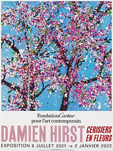 Damien hirst exhibition poster - damien,