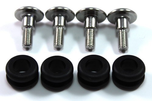 Rubber fairing grommet - rubber,