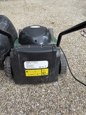 Electric Lawn Mower with Grass