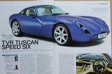 Original 2016 CC Buying Guide extracted mag article: TVR TUSCAN SPEED SIX