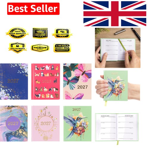 2027 pocket week view - pocket, diary
