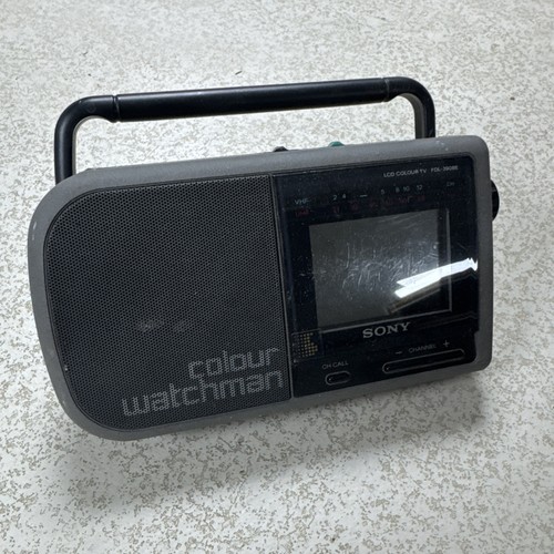 Vintage sony colour watchman - vintage,