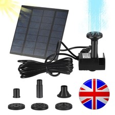 Solar Panel Powered Water