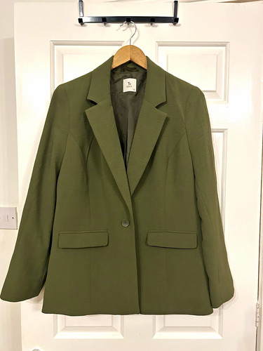 Women green twill lined - tu,
