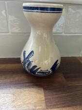 Delft Blue& White China Hyacinth Bulb Vase
