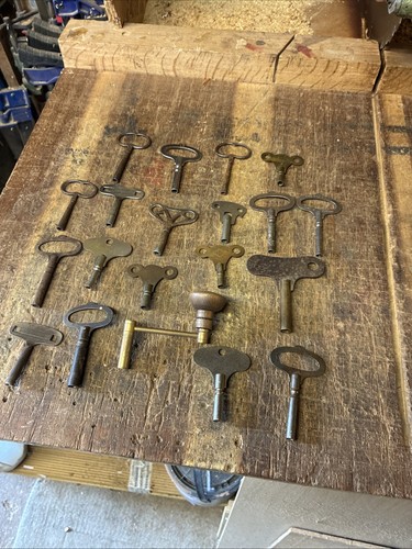 Clock keys various sizes - 20,