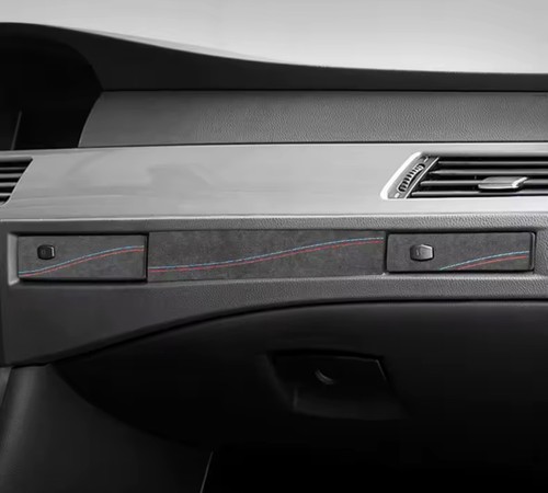 Alcantara cup holder panel - alcantara,