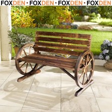 Seater garden bench - garden,