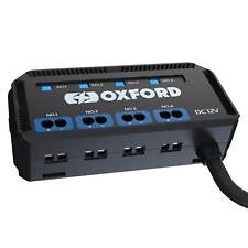 Oxford Motorcycle Motorbike Junction Box 12V With Fused Power Outlets