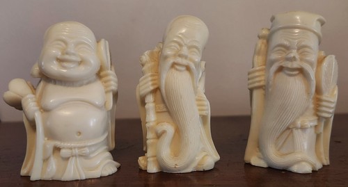 Chinese wise men figurines - chinese,