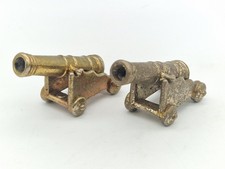 2 x Vintage Miniature Brass