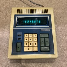 PRINZTRONIC C35 ELECTRONIC CALCULATOR DIXONS INTERNATIONAL VINTAGE WIRED & CASE