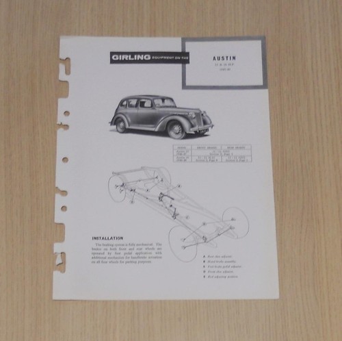 Austin 16 hp girling - 16,