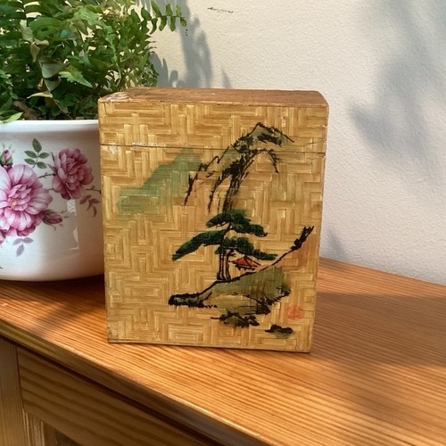 Vintage chinese woven - chinese, bamboo