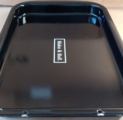 Baking tray enamelled - tray, aga