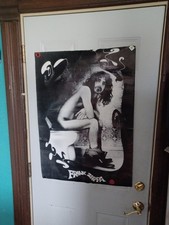 Vtg FRANK ZAPPA ON TOILET -