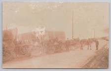 RPPC Horse Drawn Covered