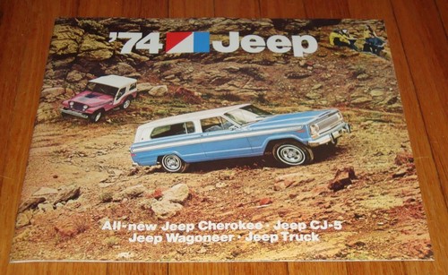 Original 1974 jeep full line - jeep,
