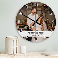 Personalised Photo Wall Clock