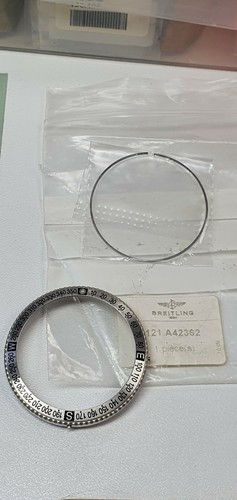 Breitling satin polished - satin/polished, bezel